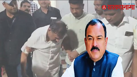 Nashik Viral Video Ashok Kharat Falls Silent Before Police