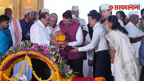 Godavari Narmada Jal Yatralaunched by Devendra Fadnavis