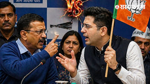 Arvind Kejriwal, Raghav Chadha