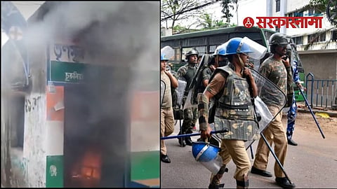 West Bengal election result violence news