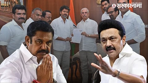 Vijay remains at the center of Tamil Nadu’s political developments as Governor Rajendra Arlekar responds cautiously to questions on government formation.