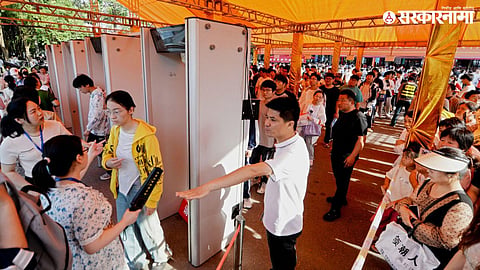 China exam security (AI Image)