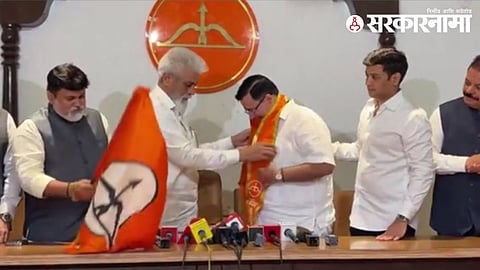 Anand Paranjape enters Shivsena