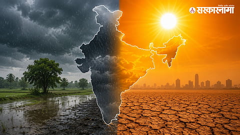 IMD weather alert (AI image)