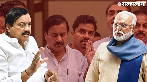 NCP Political Row; Sunil Tatkare Chhagan Bhujbal