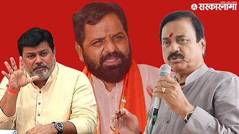 Raigad Guardian Minister Controversy; Uday Samant, bharat gogawale and Sunil Tatkare