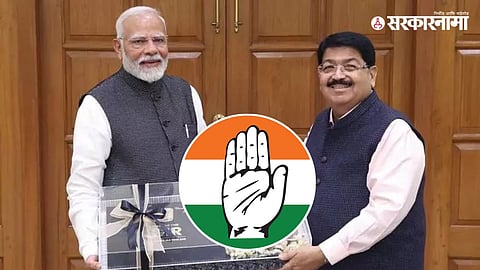 Parimal Nathwani with PM Narendra Modi