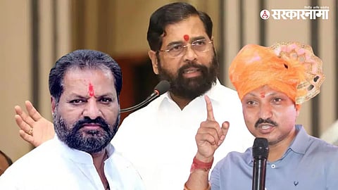 Nagesh Patil Ashtikar, Eknath Shinde, Omraje Nimbalkar