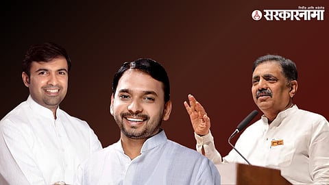 MLA Atul Bhosale, Vishwajeet Kadam and Jayant Patil