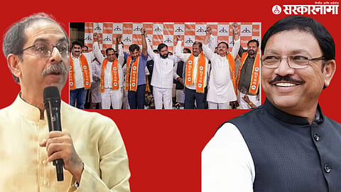 Operation Tiger MP defection; Uddhav Thackeray and mp sanjay deshmukh