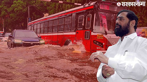 Thane Heavy Rain; DCM Eknath Shinde