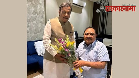 Eknath Khadse And Vinod Tawde Meeting