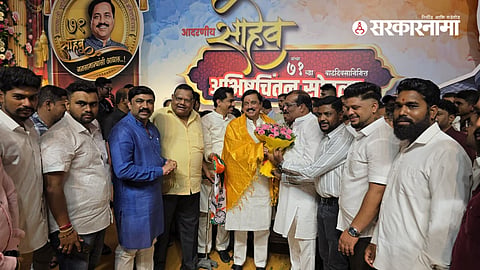Former Roha Shiv Sena taluka chief Manoj Shinde, once a fierce critic of Sunil Tatkare