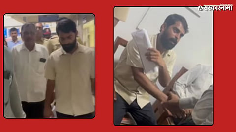 Teacher SIR Duty Row: Sarpanch Mangesh Sable Arrested