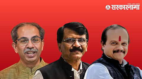 Vasant More Sanjay Raut Uddhav Thackeray .jpg