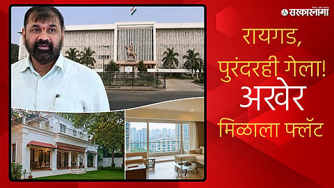 Sachin Ahir Government Bungalow Row
