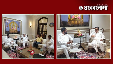 Jayant Patil meet Eknath Shinde : जयंत पाटलांची मोठी खेळी! अपात्र नगराध्यक्षांना घेऊन थेट एकनाथ शिंदेंच्या भेटीला, राजकीय चर्चांना उधाण