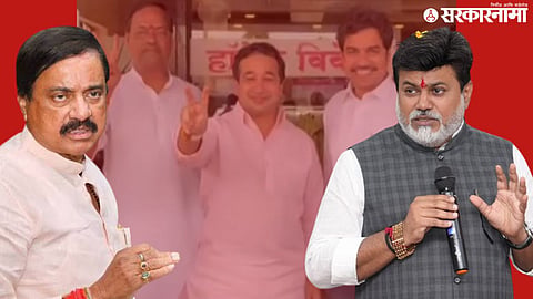 Maha Vikas Aghadi candidate Bal Mane withdrew nomination for the Konkan Local Authorities constituency; sunil tatkare and Uday Samant