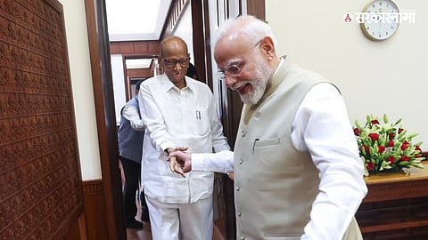 PM Modi-Sharad Pawar meeting.