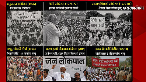 India Protest History
