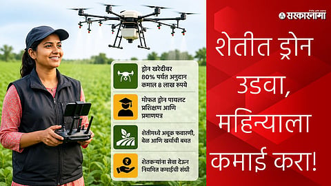 Namo Drone Didi Yojana 2026 Get 80% Subsidy on Agricultural Drones