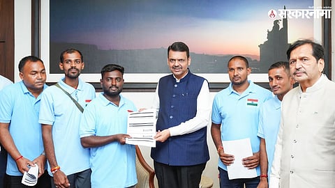 Maharashtra construction workers, CM Devendra Fadnavis