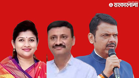 shweta mahale, vidhydhar mahale, devendra fadnavis