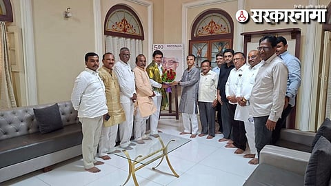 Ranjitsinh Mohite-Patil Meet Dharmraj kadadi