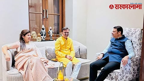 Shweta Mahale, Vidyadhar Mahale, Devendra Fadnavis