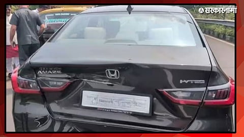 Pravin Darekar Convoy Accident