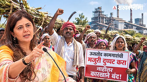 Beed SugarcaSugarcane Workers Demand Wage Hike