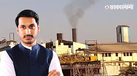 Someshwar Sugar Factory report excludes Parth Pawar photo