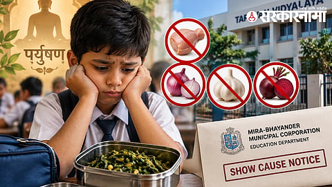 Paryushan school food controversy