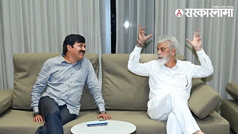 Anil Kadam Dada Bhuse meeting