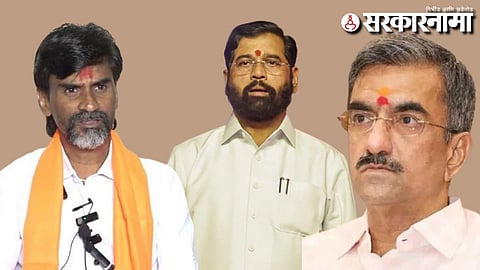 Manoj Jarnge Patil-Eknath Shinde-Shambhuraj Desai