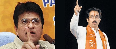 Kirit Somaiya, Uddhav Thackeray