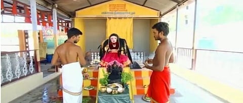 temple in tamil nadu dedicate corona devi idol to protect people from pandemic