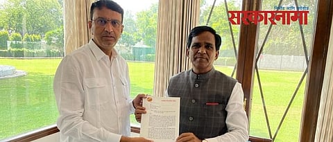 Amarsinh Pandit meet Railway Minister Danve News Beed