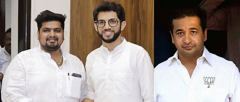 nitesh rane targets shivsena over promotion of mohsin shaikh
