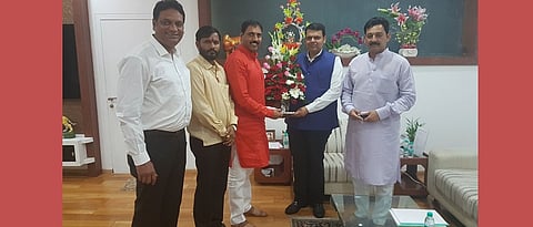 शिवसेना इच्छुकासह खासदार संभाजीराजे मुख्यमंत्र्यांना भेटले!