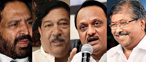 suresh kalmadi, ajit pawar, girish bapat