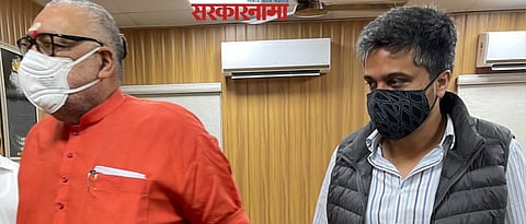 Rohit Pawar at Delhi.