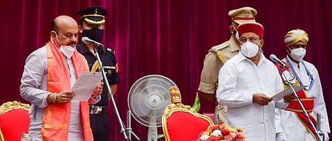 chief minister basvaraj bommai is lone member in karnataka cabinet