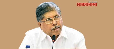 chandrakant patil demands mcoca action against ministers in mva government