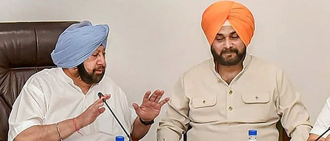 navjot singh sidhu named as punjab congress chief