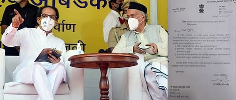 governor bhagat singh koshyari writes letter to uddhav thackeray