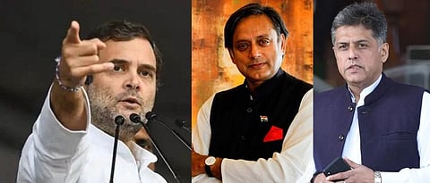 shashi tharoor and manish tiwari are race for leader of opposition