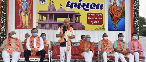 gujarat deputy chief minister nitin patel creates controversy