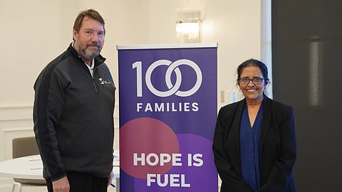 Jim Mather, Executive Director of Sources for Independent Living; Amala Sista, Program Coordinator with the Division of Developmental Disabilities Services