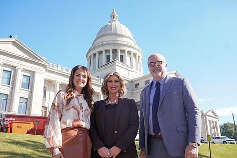 Director of Judicial Services Janet Camp, Judge Sarah Capp, Restore Hope Executive Director Paul Chapman